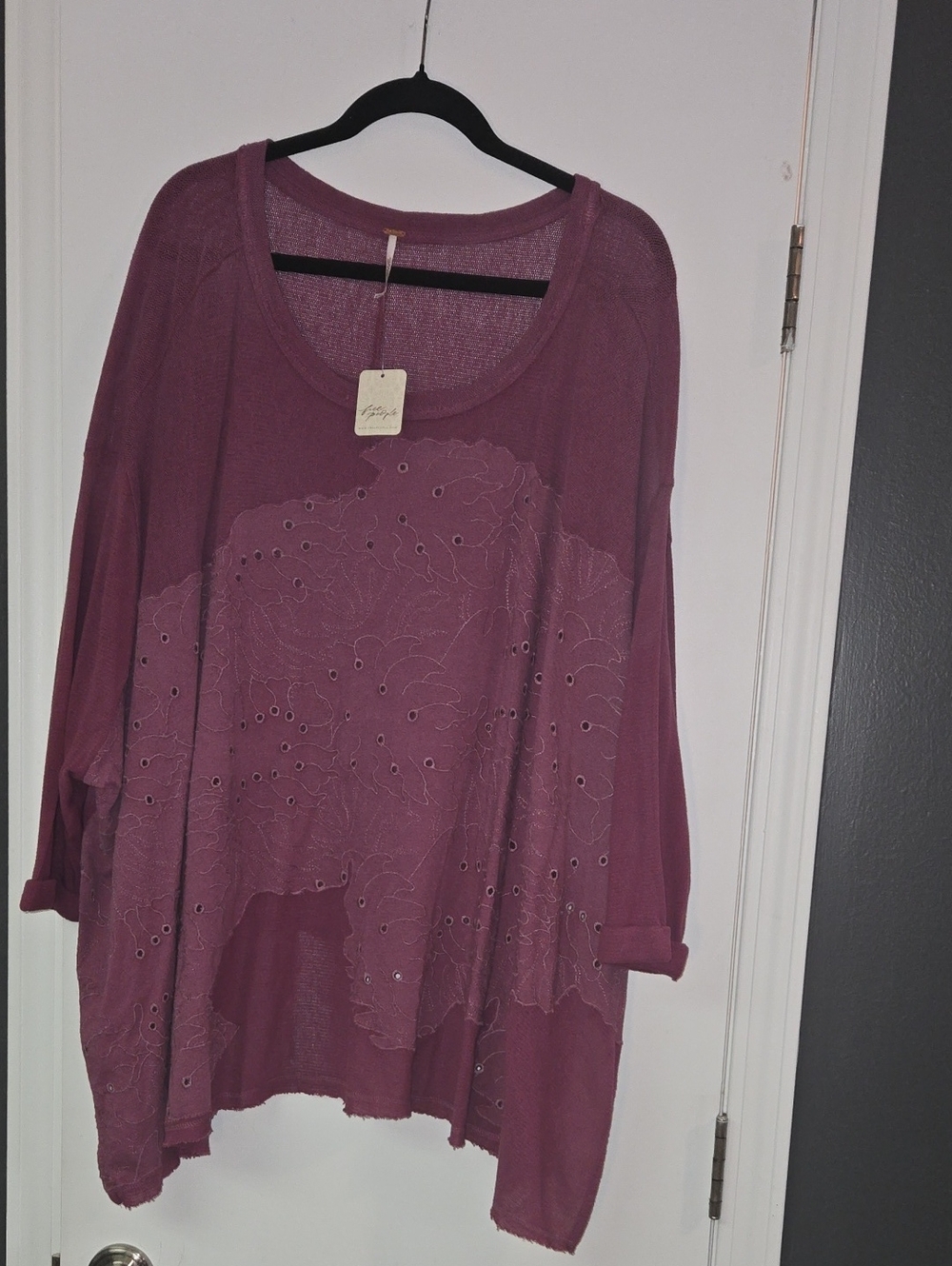 Free People Women's Scoop Neck Tunic - Mauve